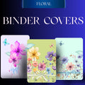 Floral Binder Cover